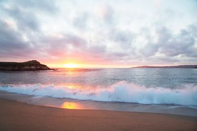 Pacific Coast Sunset Monterey, California.