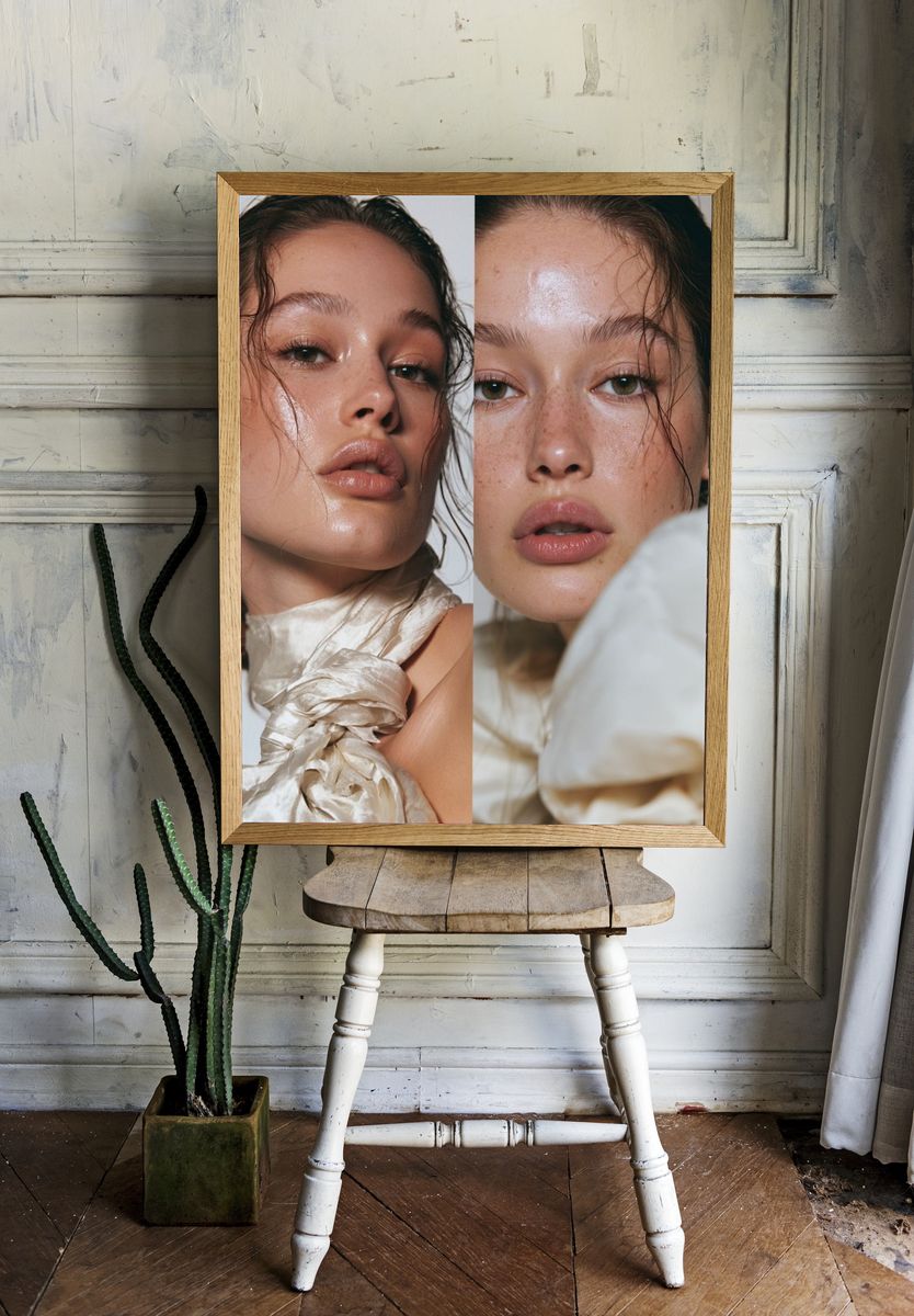 Editorial Portrait Photography Poster. — room view 1