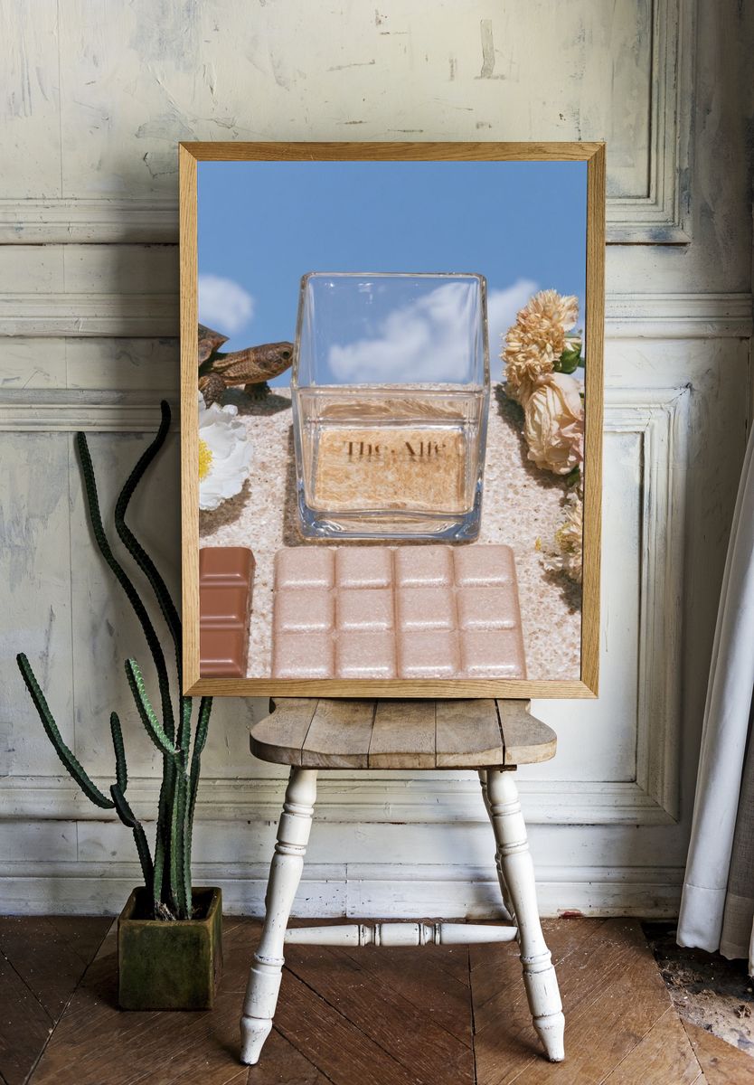 Perfume Still Life Photography Poster. room preview
