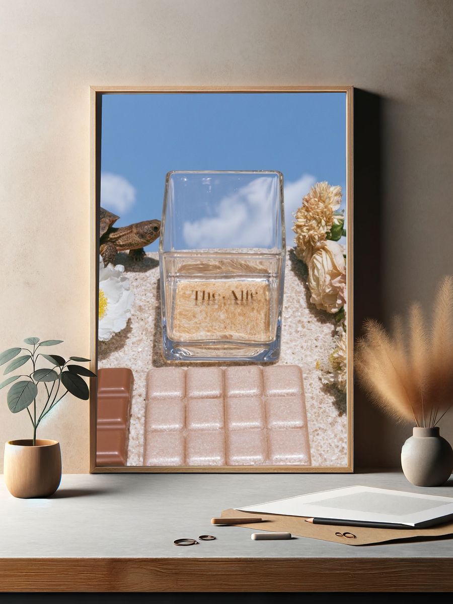 Perfume Still Life Photography Poster. — room view 2