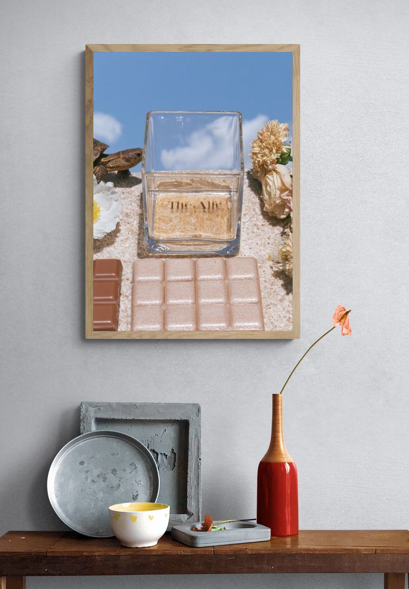 Perfume Still Life Photography Poster. — room view 3