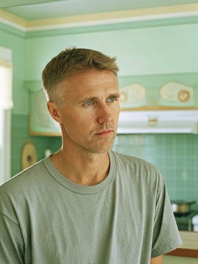 Thoughtful Man Portrait Photography Poster. poster