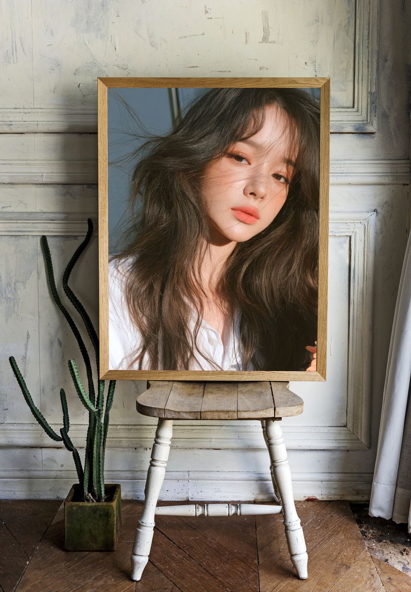 Soft Light Portrait Print. — room view 1