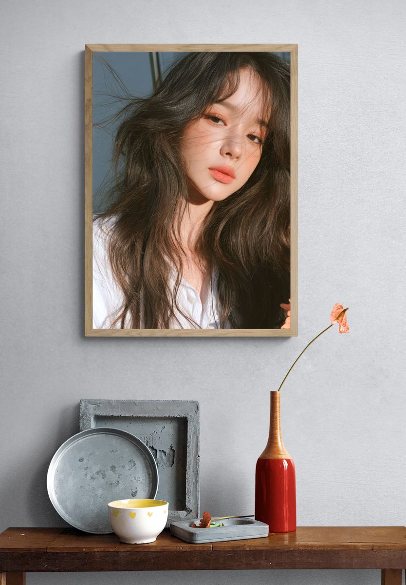Soft Light Portrait Print. — room view 3