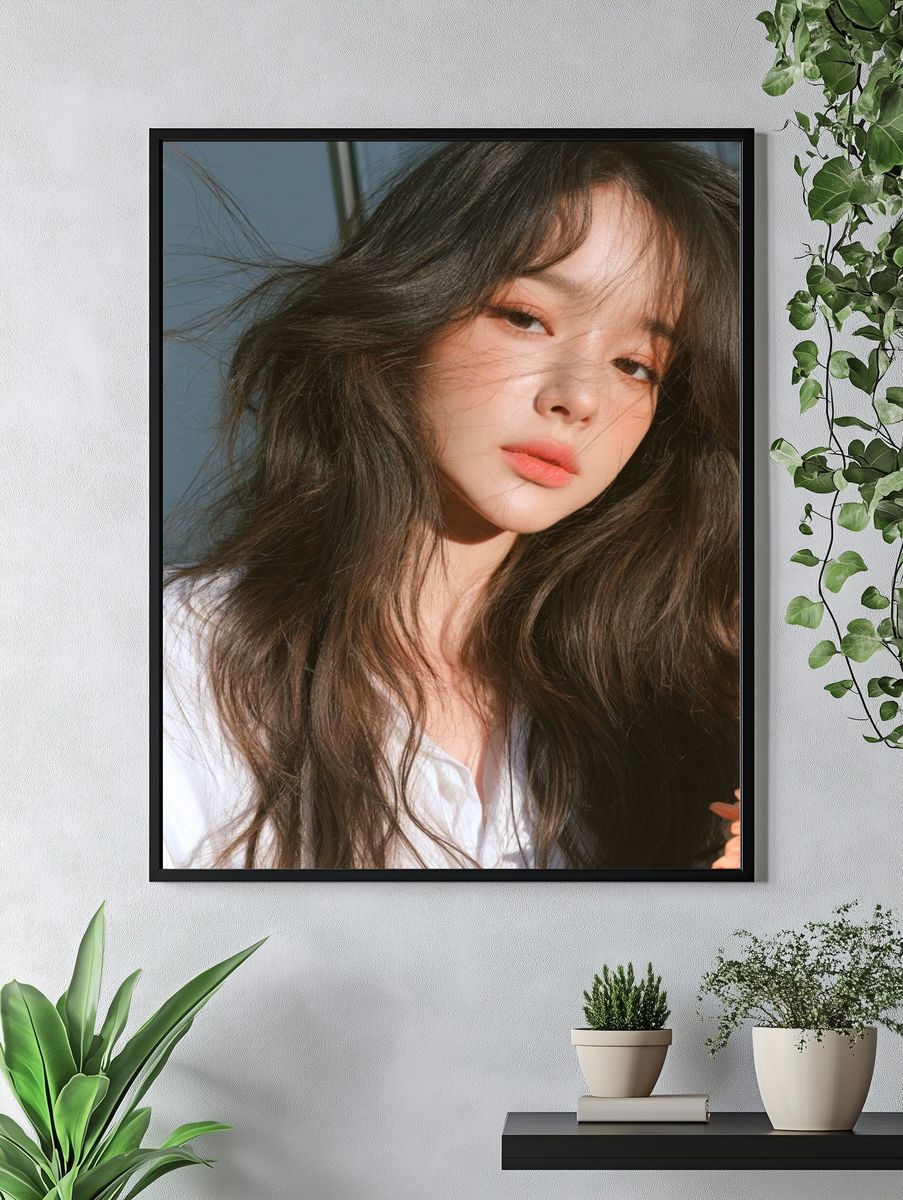 Soft Light Portrait Print. — room view 4