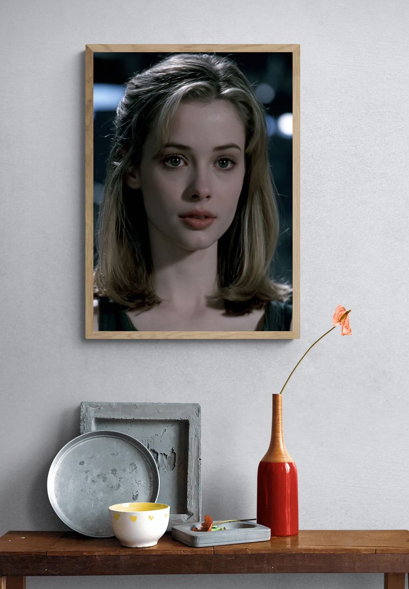 Portrait of a Young Woman Photography Print. — room view 3