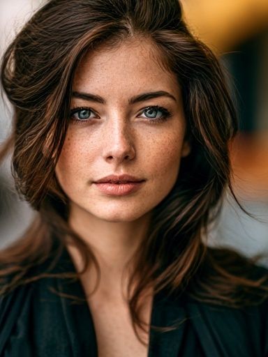 Elegant Woman Portrait Print. poster — photography art