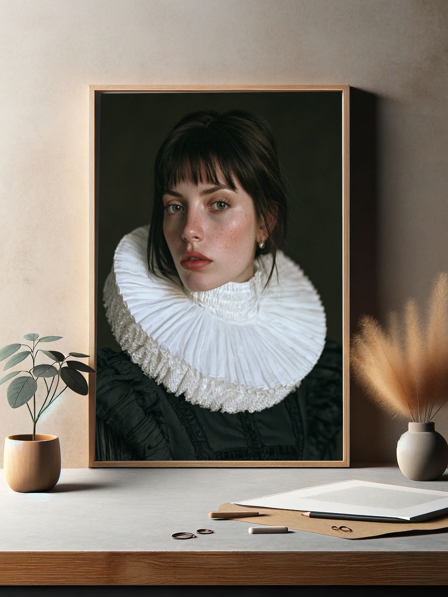 Victorian Portrait Photography Poster. — room view 2