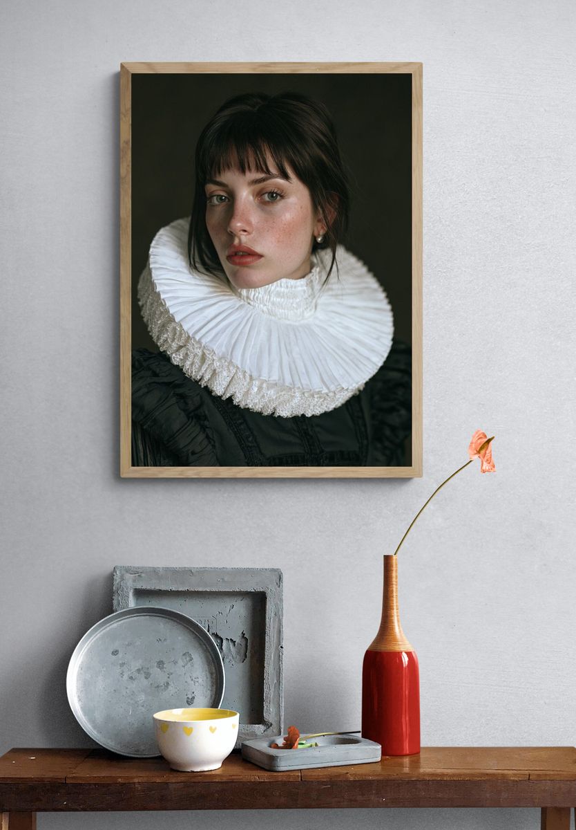 Victorian Portrait Photography Poster. — room view 3