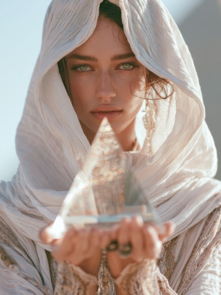 Mystic Portrait Photography Poster. poster detail