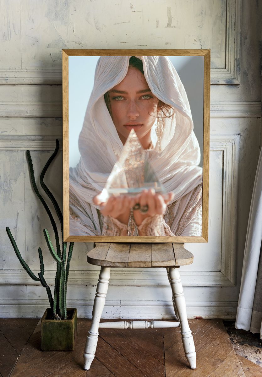 Mystic Portrait Photography Poster. room preview