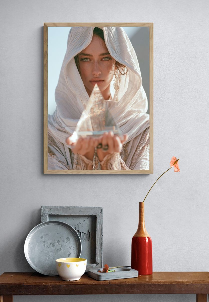 Mystic Portrait Photography Poster. — room view 3