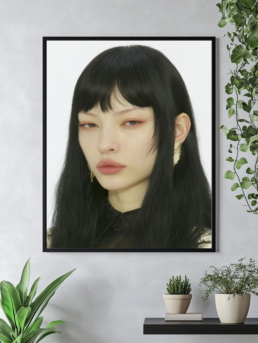 Editorial Portrait Photography Poster. — room view 4