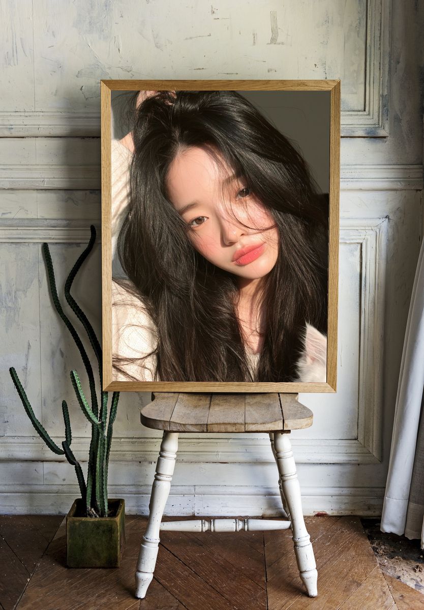 Soft Light Portrait Print. — room view 1