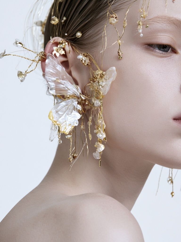 Ethereal Portrait Photography Poster. poster detail