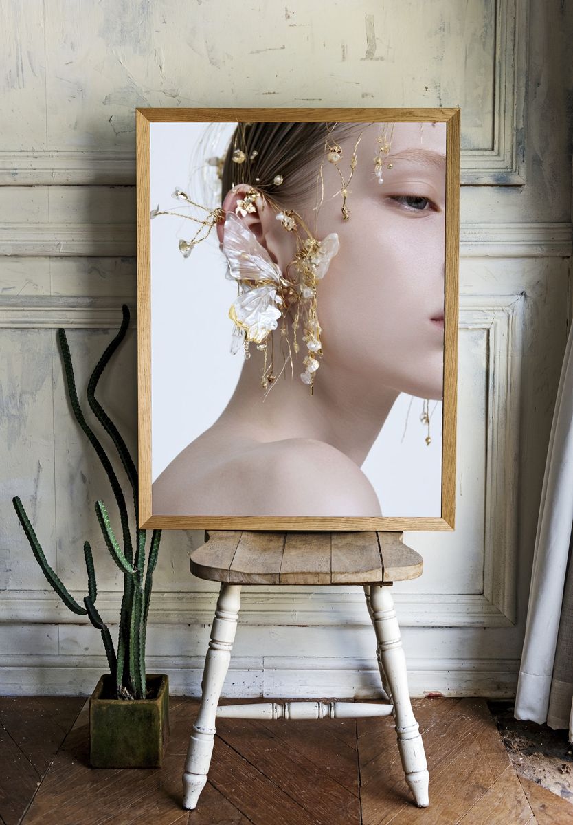 Ethereal Portrait Photography Poster. — room view 1