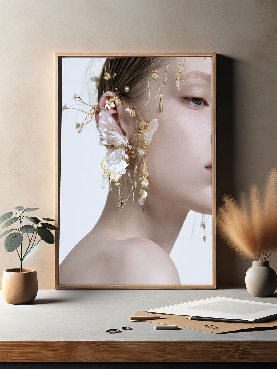 Ethereal Portrait Photography Poster. — room view 2