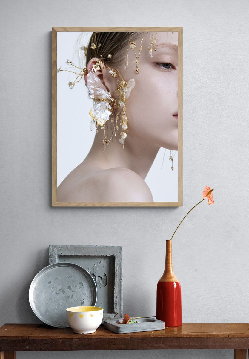 Ethereal Portrait Photography Poster. — room view 3