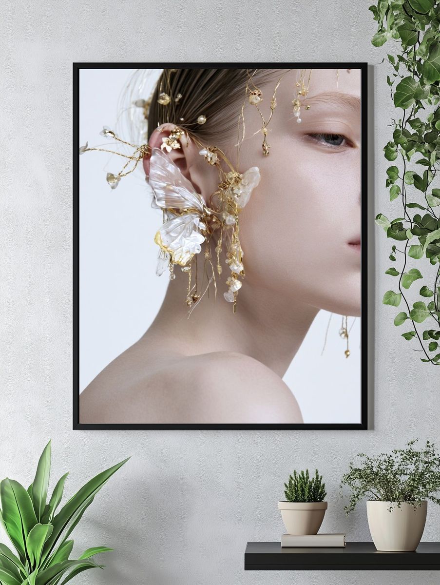 Ethereal Portrait Photography Poster. — room view 4