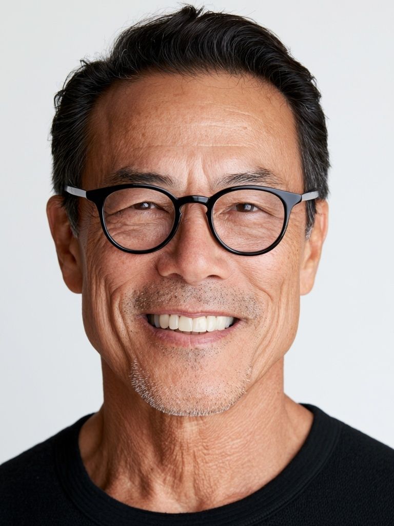 Smiling Man Portrait Photography Poster. poster — photography art
