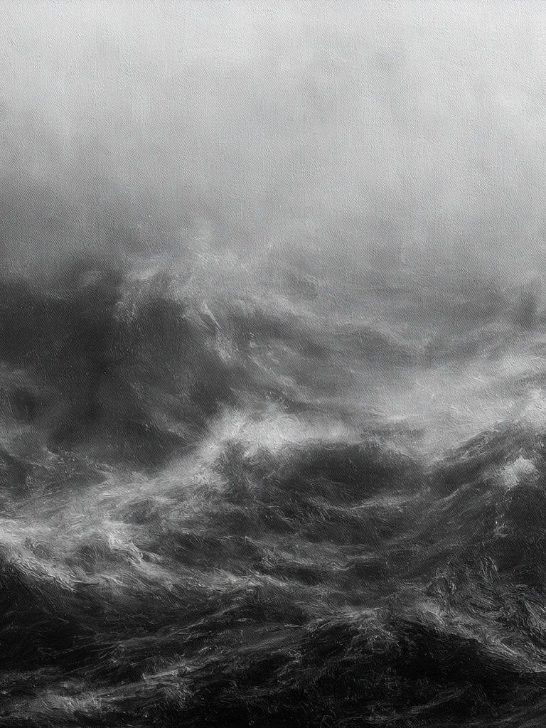 Stormy Sea — Photography Print. poster detail