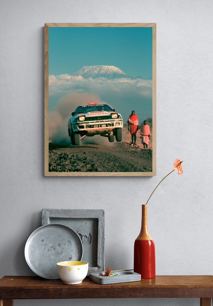 Toyota Rally at Kilimanjaro Poster. — room view 3