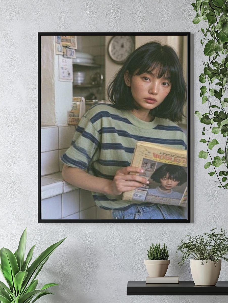 Portrait in a Kitchen — Photography Print. — room view 4