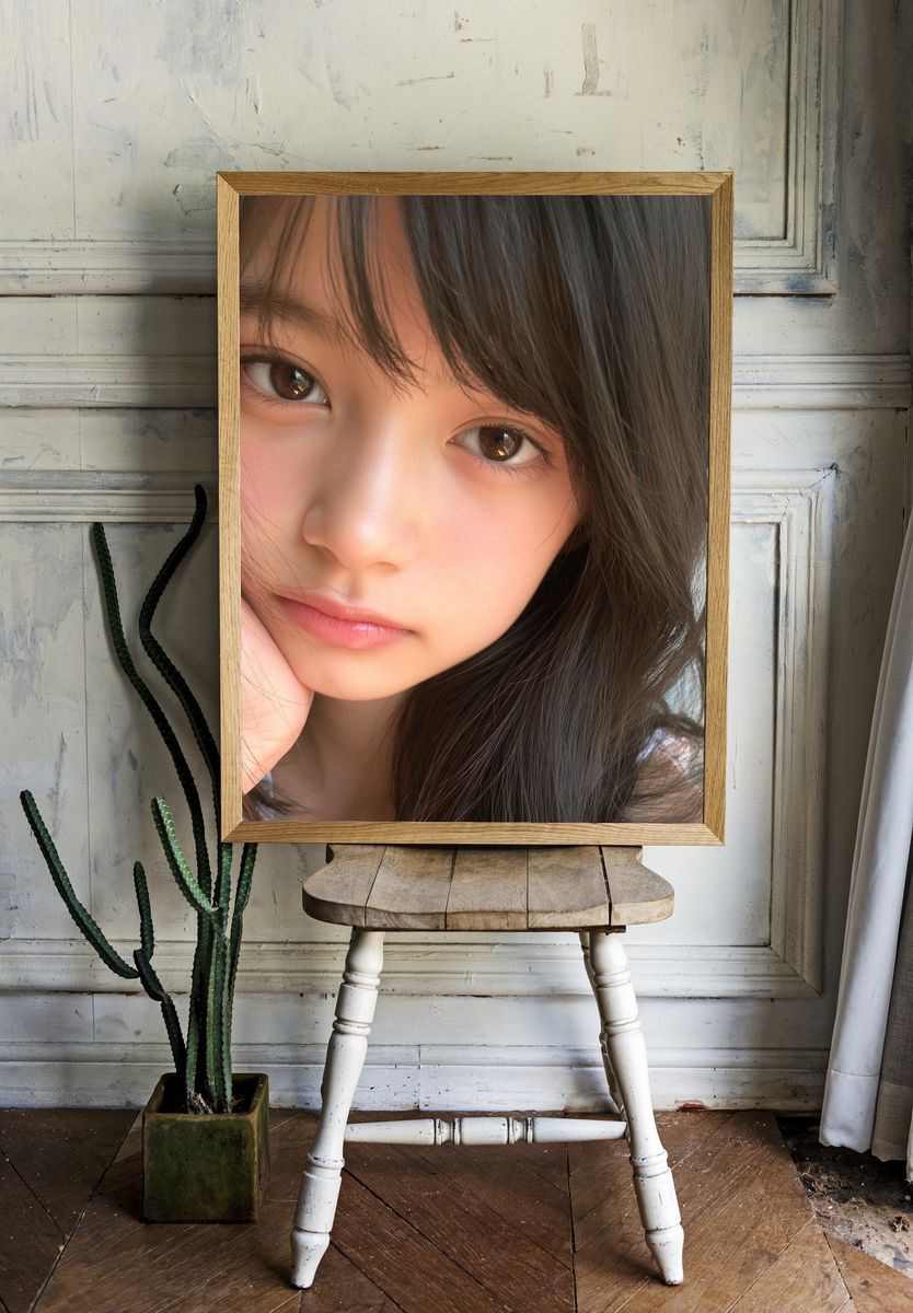 Soft Portrait Photography Poster. — room view 1