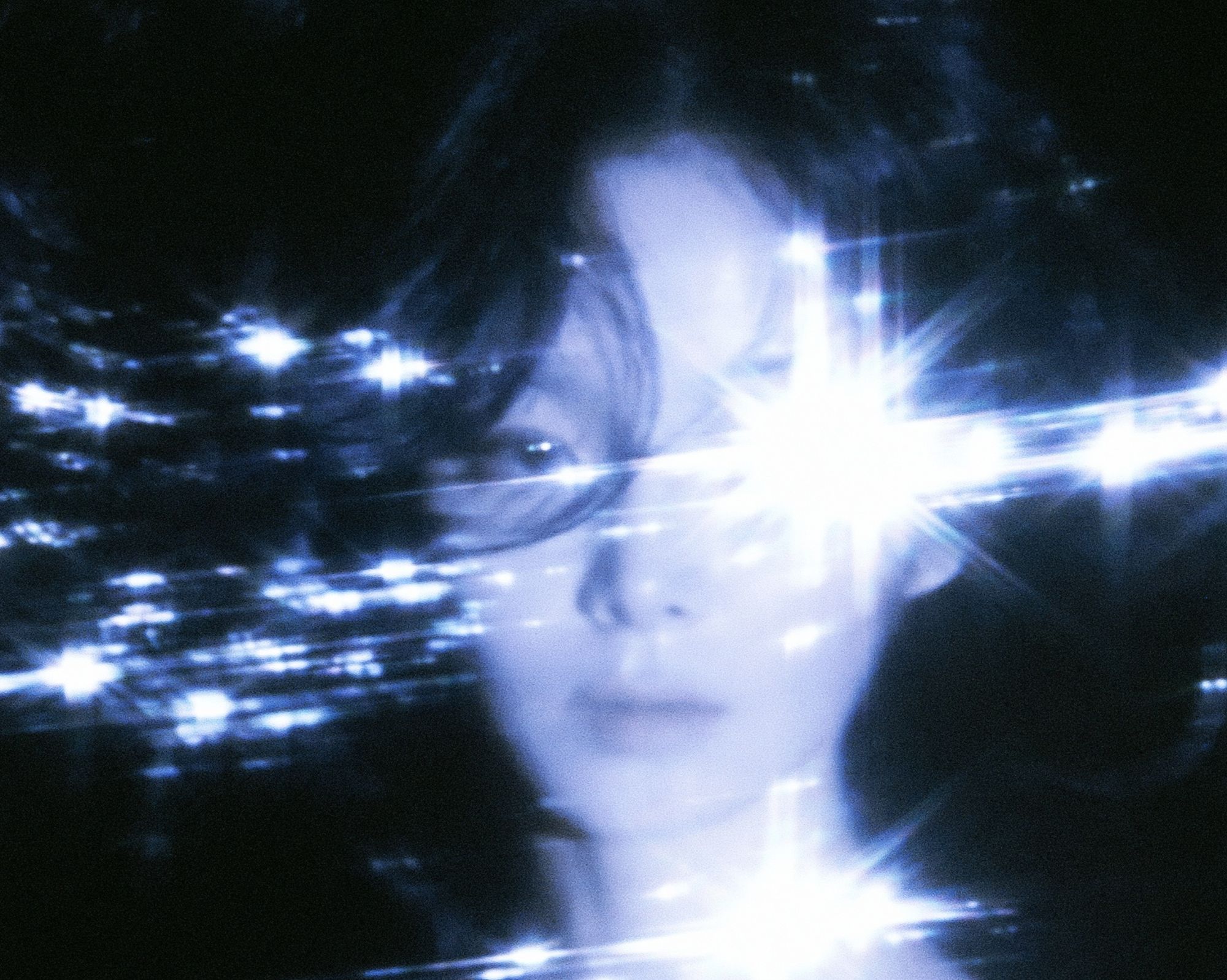 Dreamy Portrait Light Leak Poster. poster — photography art