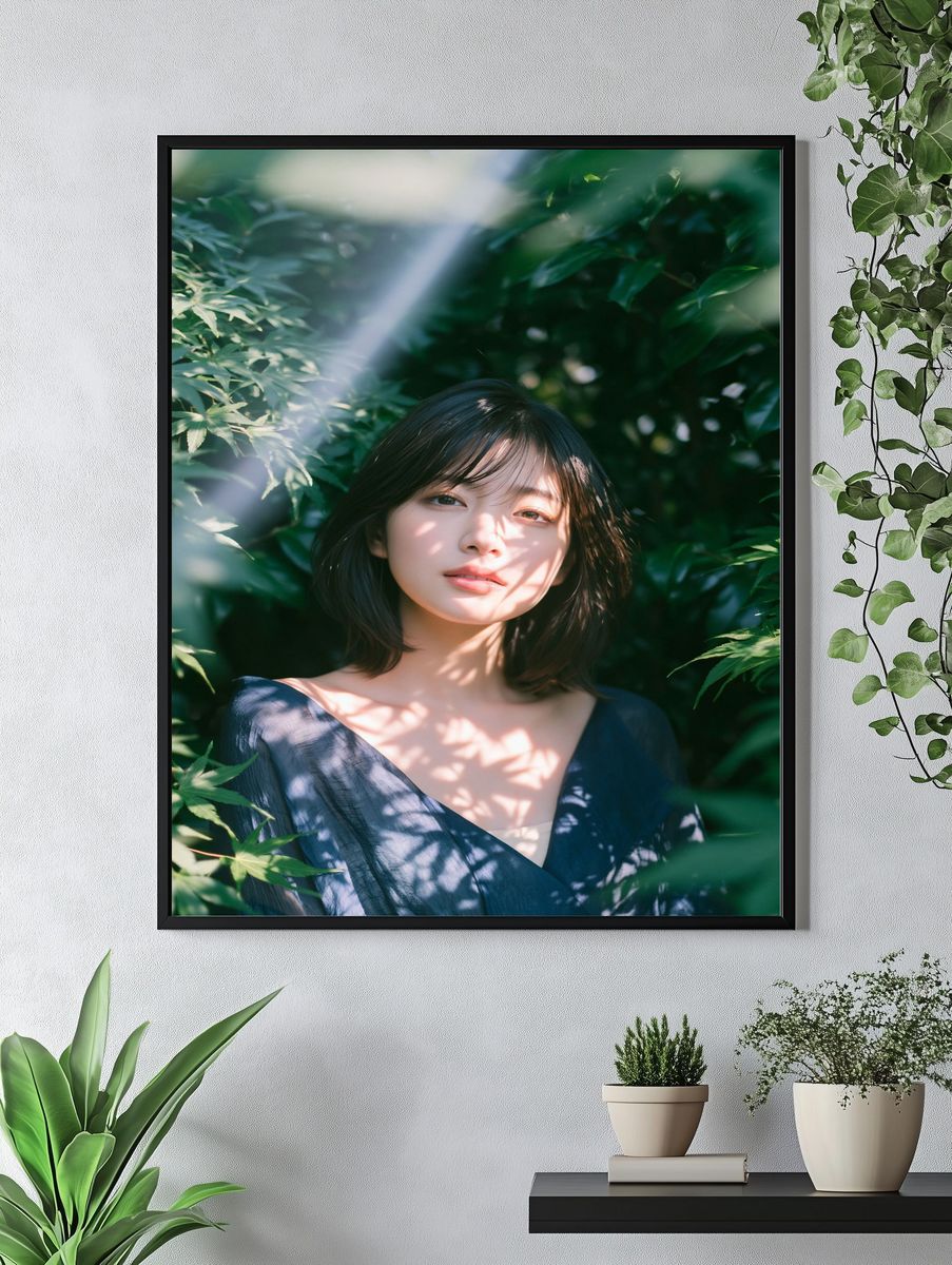 Forest Portrait Photography Poster. — room view 4