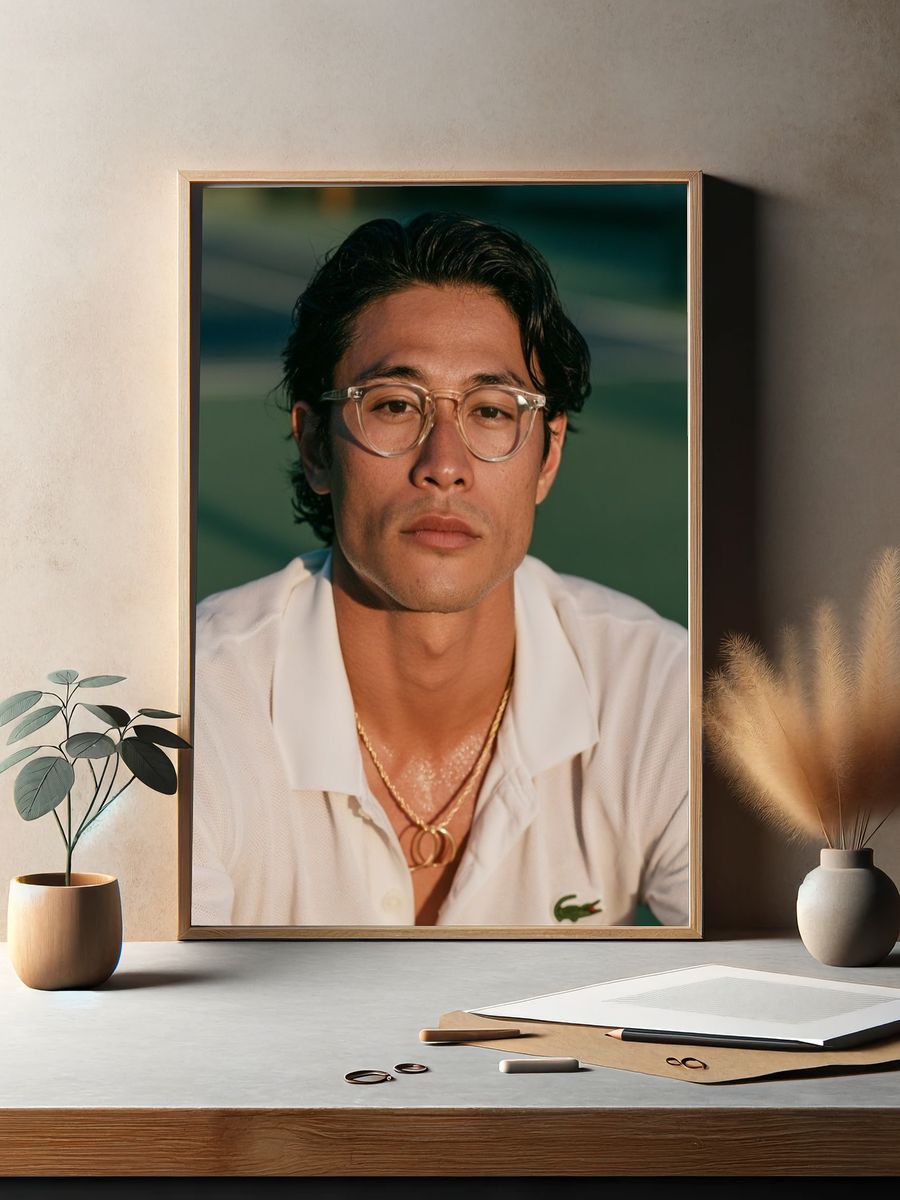 Stylish Portrait Photography Poster. — room view 2