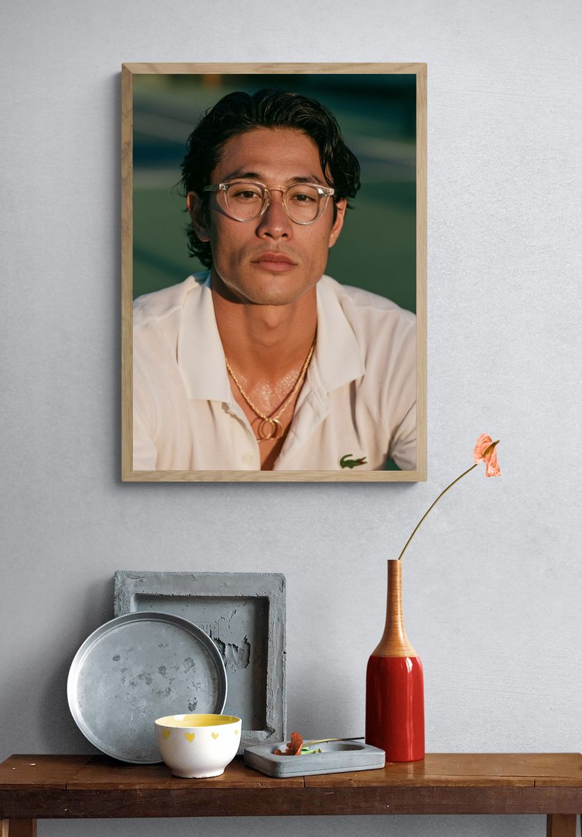 Stylish Portrait Photography Poster. — room view 3