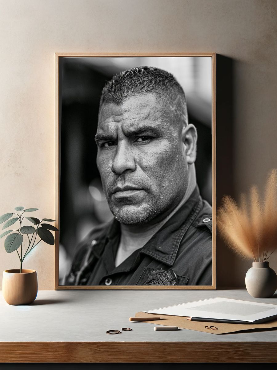 Intense Portrait Photography Poster. — room view 2