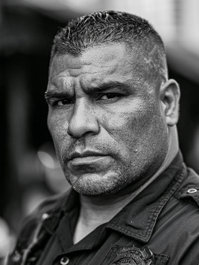 Intense Portrait Photography Poster. poster