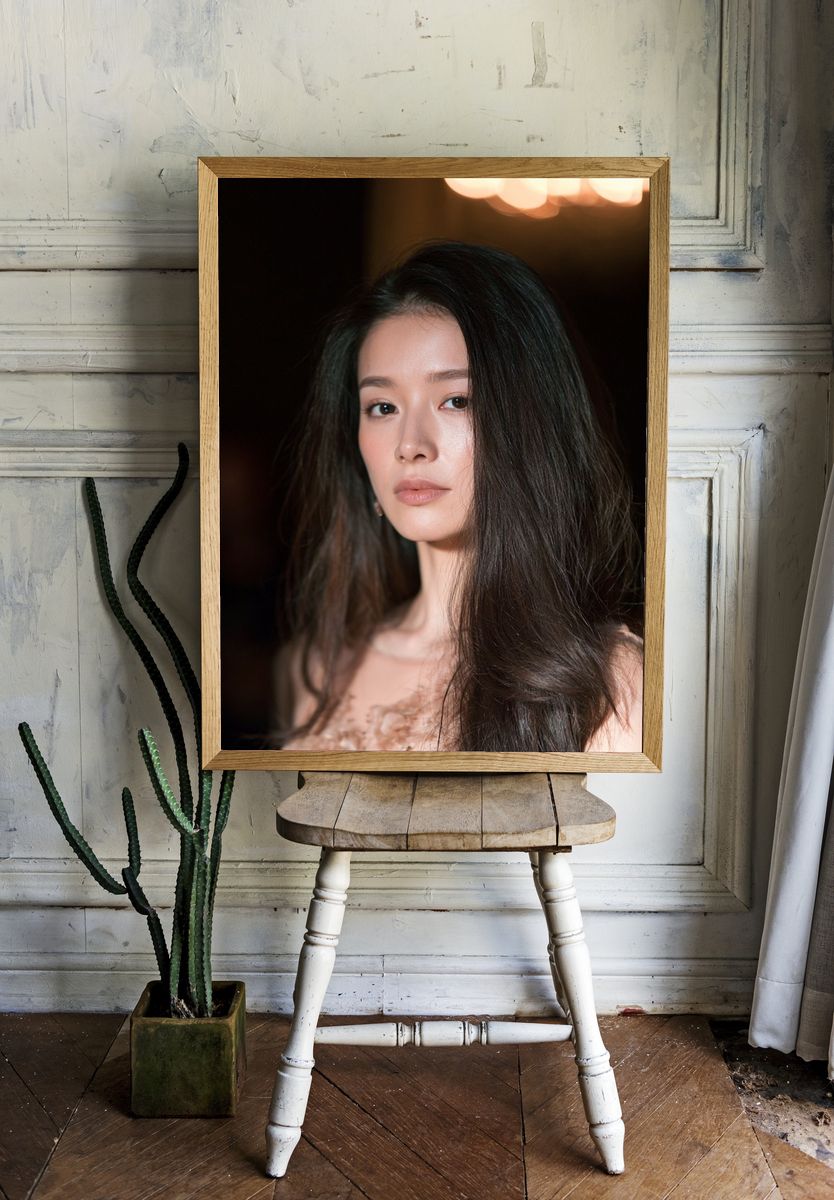Elegant Portrait Photography Poster. room preview
