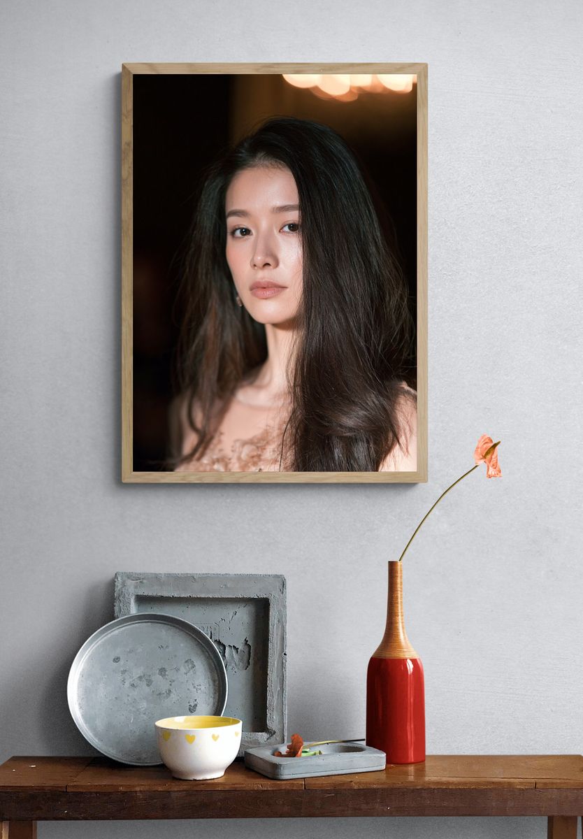 Elegant Portrait Photography Poster. — room view 3