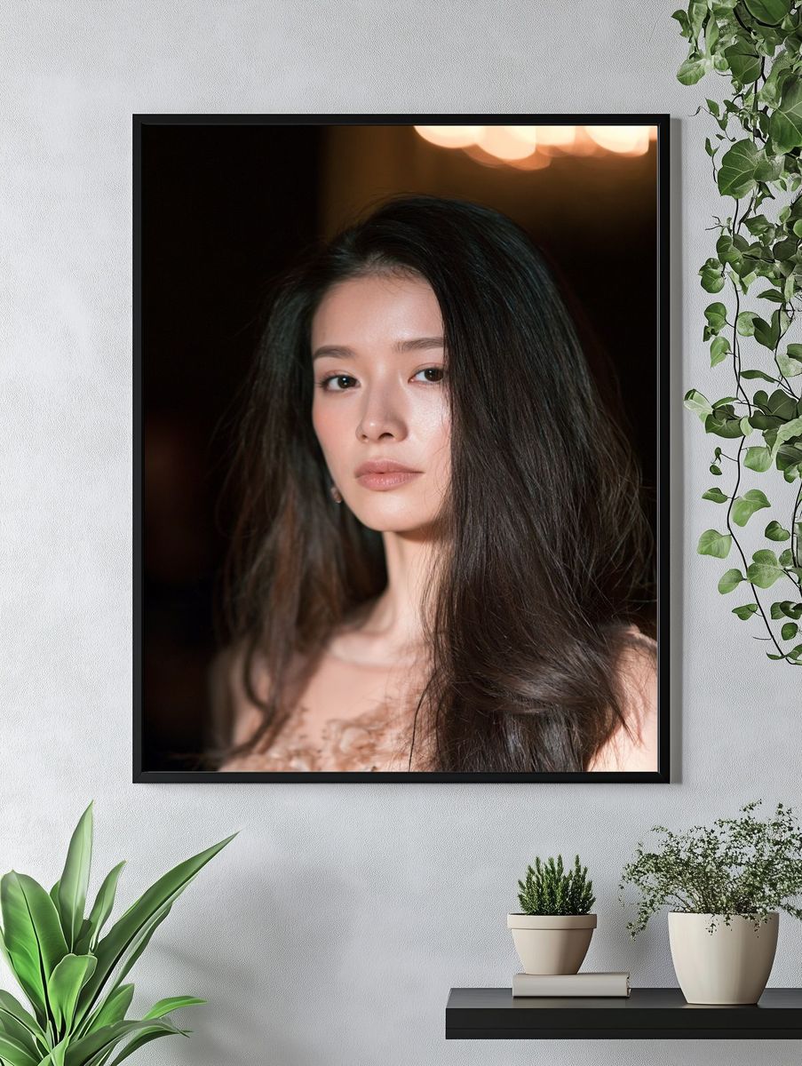 Elegant Portrait Photography Poster. — room view 4