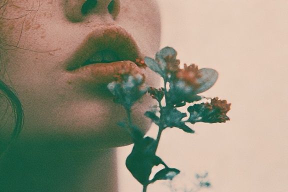 Botanical Portrait Photography Poster. poster detail