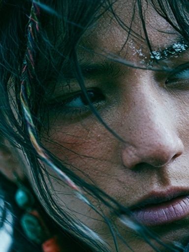 Intense Portrait Photography Poster. poster — photography art