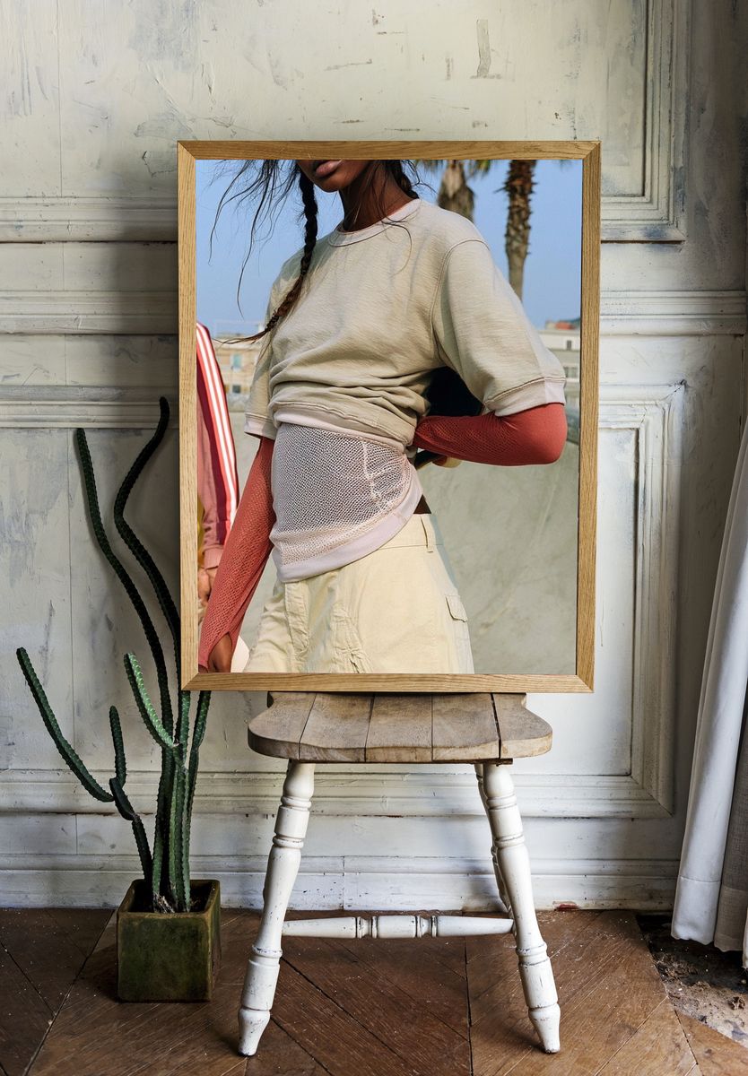Streetwear Portrait Photography Poster. — room view 1