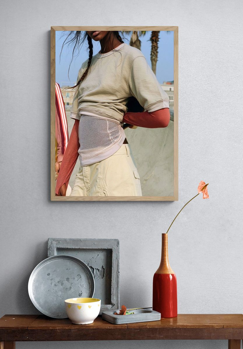 Streetwear Portrait Photography Poster. — room view 3