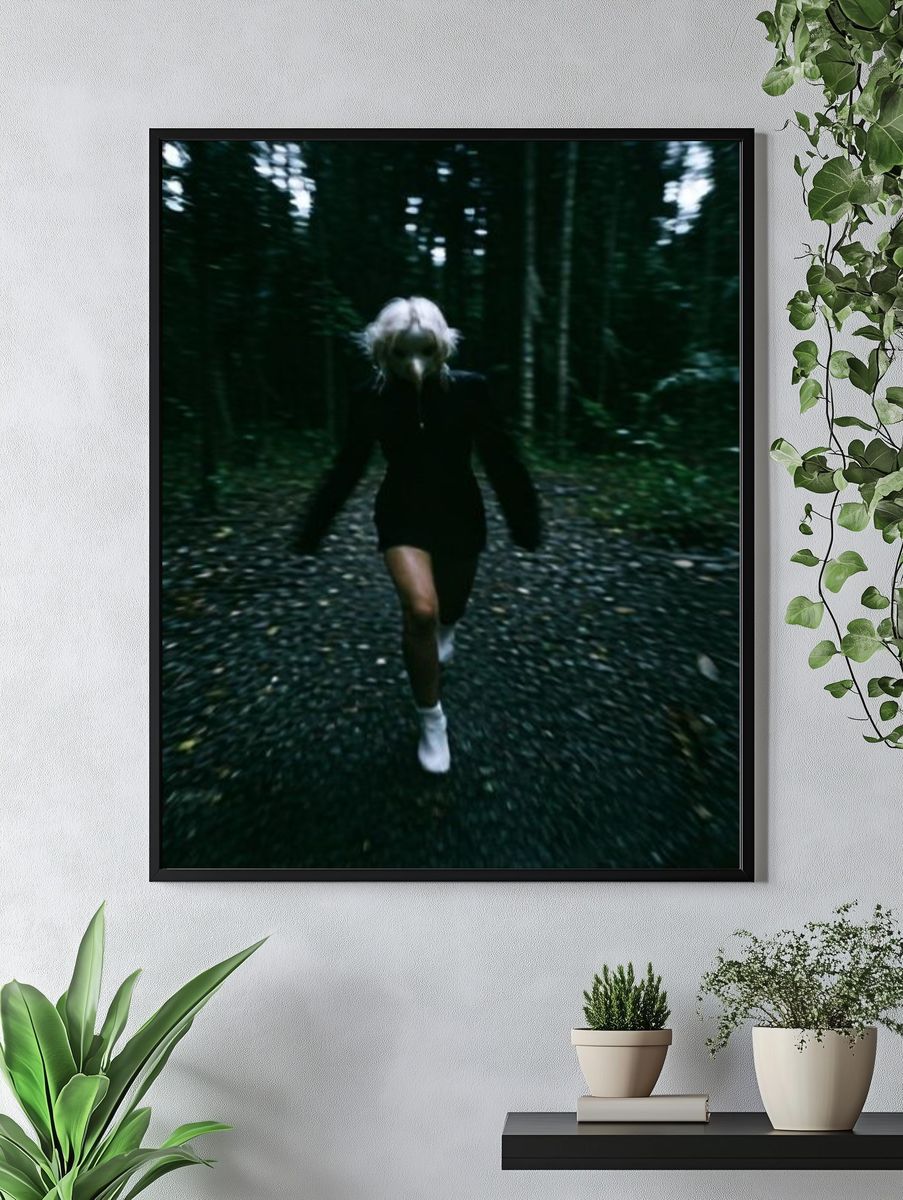 Forest Runner Photography Poster. — room view 4