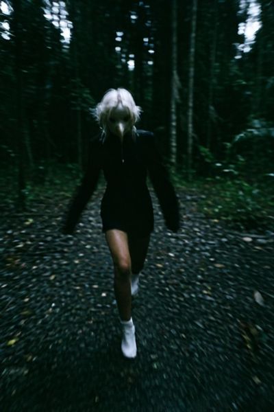 Forest Runner Photography Poster.