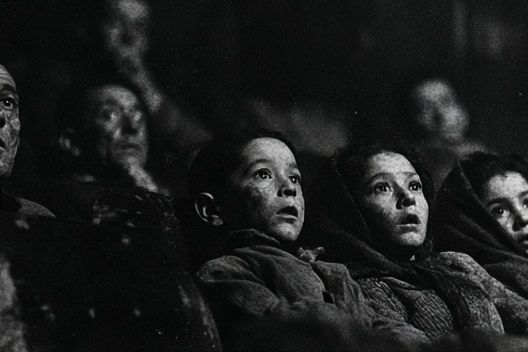 Silent Audience Black-White Poster. poster — photography art