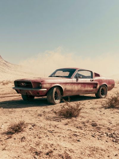 Desert Mustang Photography Poster. poster