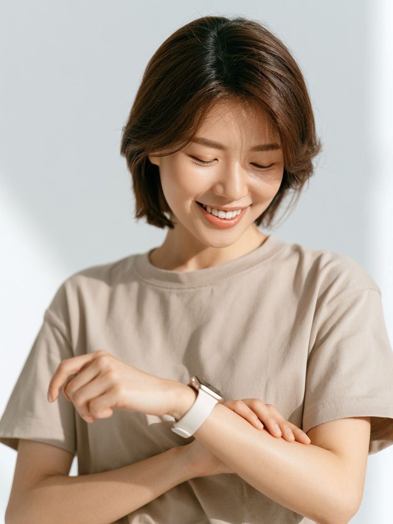Smiling Woman Portrait Photography Poster. poster — photography art