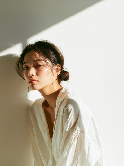 Soft Light Portrait Photography Poster.