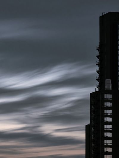 Moody City Tower Photography Poster. poster