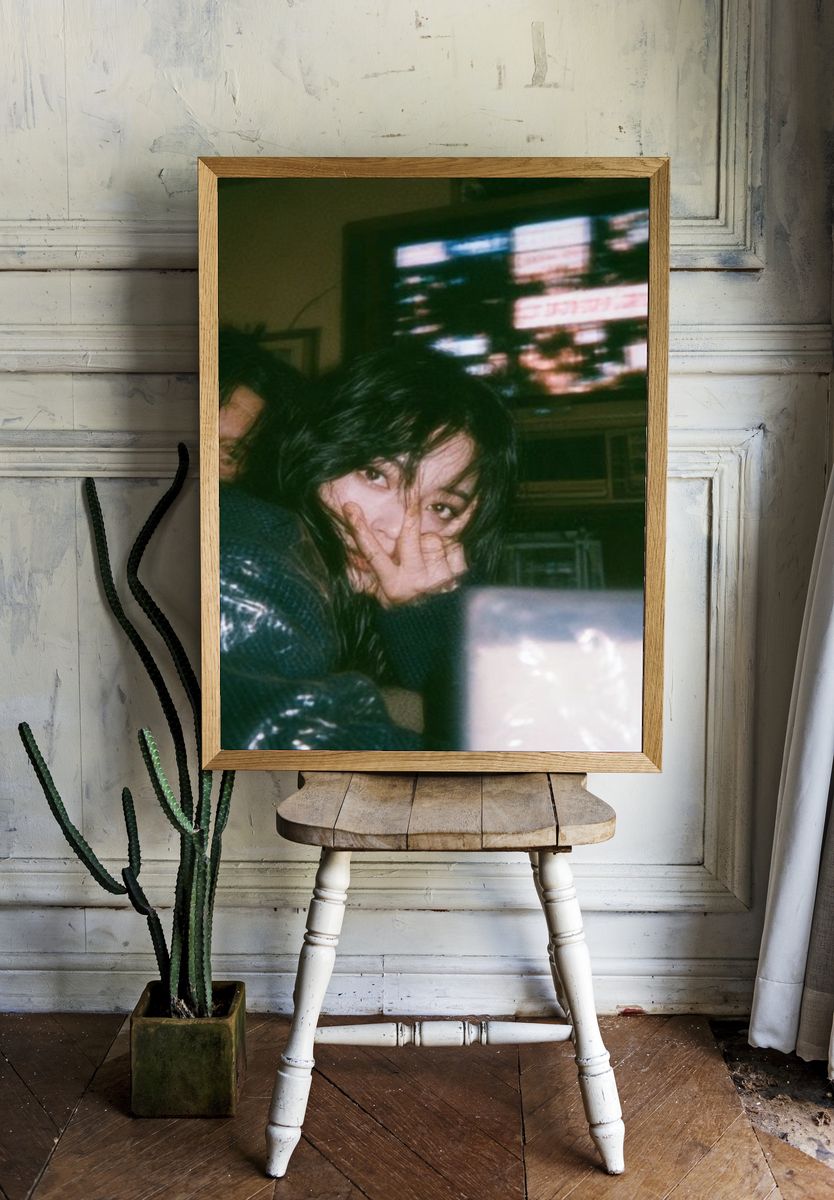 Moody Portrait Photography Poster. — room view 1
