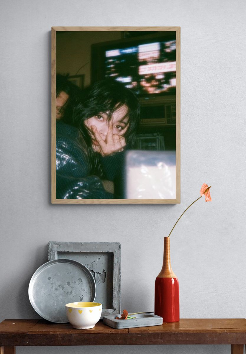 Moody Portrait Photography Poster. — room view 3